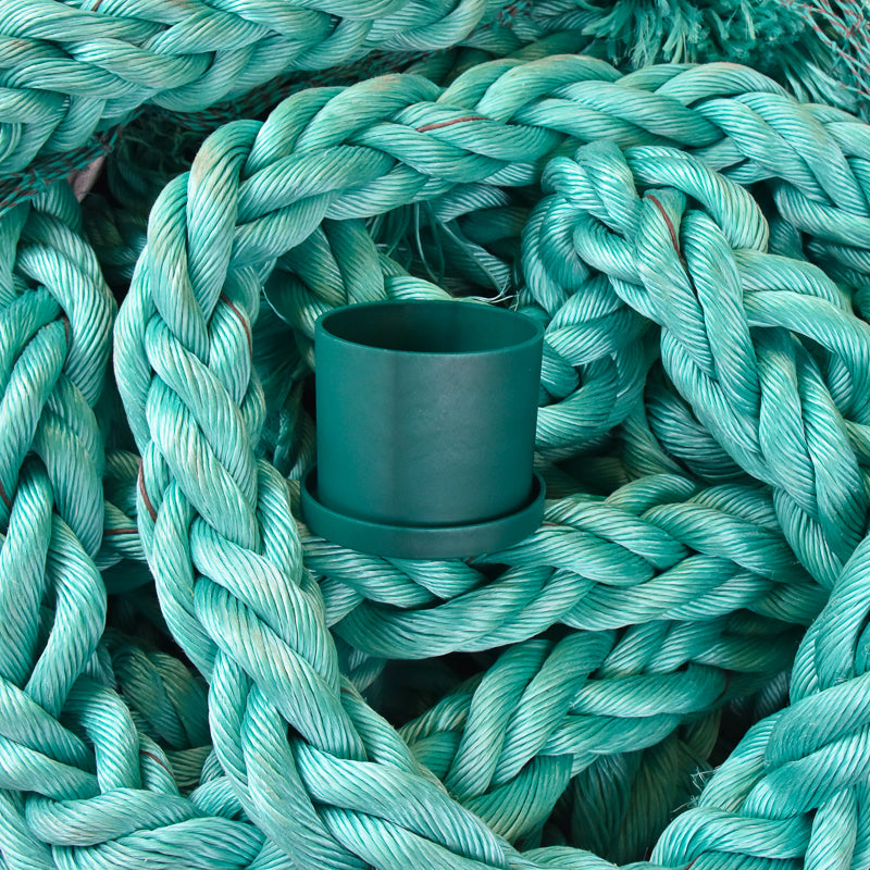Matt Green Bloom Pot - Inverness Rope