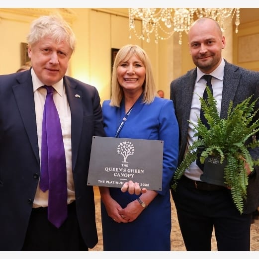 Ocean Plastic Pots - Invited to Downing Street