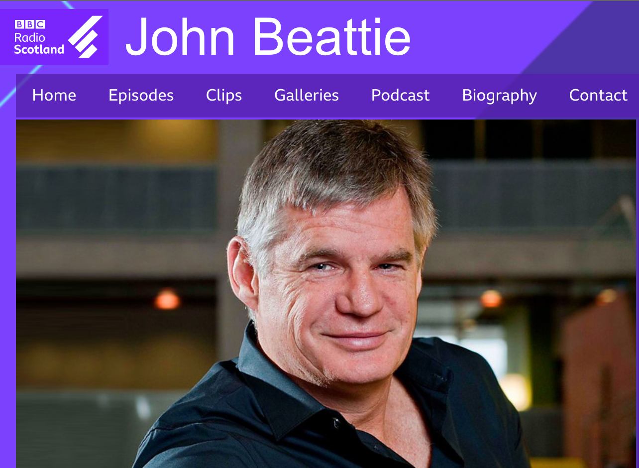 BBC Radio Scotland - with Johnnie Beattie