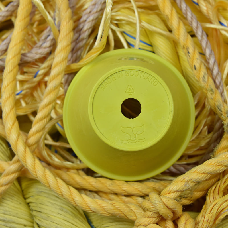 Chelsea Pot &amp; Saucer Set in Yellow (13cm)